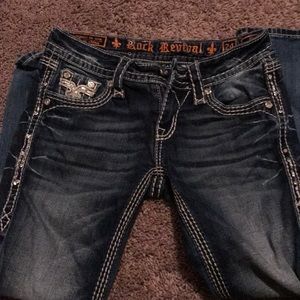 Rock Revival Capri Jeans